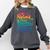 2nd Grade 2021 Graduate Quarantine Second Grade Graduation Comfort Colors Sweatshirt Pepper