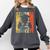 4th Grade Level Complete Gamer Class Of 2023 Graduation Comfort Colors Sweatshirt Pepper