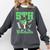 5th Grade Graduate Dinosaur Dab Graduation School Comfort Colors Sweatshirt Pepper