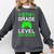 5th Grade Level Unlocked Back To School Gamer Graduation Comfort Colors Sweatshirt Pepper
