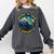 8-Bit Gamer Birder Blue Jay Arcade Nostalgia Nature Comfort Colors Sweatshirt Pepper