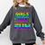 80's Girls Just Wanna Have Fun Nostalgia 1980s Style Premium Tri-Blend Comfort Colors Sweatshirt Pepper