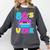 80's Vibe Retro Style Cassette Tape Nostalgia 1980s Party Comfort Colors Sweatshirt Pepper