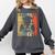 8th Grade Level Complete Gamer Class Of 2024 Graduation Comfort Colors Sweatshirt Pepper