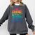 9th Grade Graduate 2021 Graduate Quarantine Ninth Graduation Comfort Colors Sweatshirt Pepper