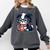 Adorable Book Lover Border Collie With Reading Glasses Cute Raglan Baseball Tee Comfort Colors Sweatshirt Pepper