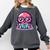 Adorable Book Lover Octopus With Reading Glasses Cute Comfort Colors Sweatshirt Pepper