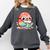 Adorable Book Lover Parrot With Reading Glasses Cute Comfort Colors Sweatshirt Pepper