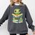 Adorable Turtle Reading Books Comfort Colors Sweatshirt Pepper