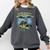 Alone With My Thoughts And Rod Introvert Fishing Antisocial Comfort Colors Sweatshirt Pepper