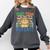 Animals Read Reading Book Library First Day Of School Kids Comfort Colors Sweatshirt Pepper