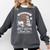 Anti-Social Book Club Reader Books & Coffee Dark Academia Premium Tri-Blend Comfort Colors Sweatshirt Pepper