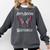 Antisocial Butterfly Aesthetic Introvert For Women Men Comfort Colors Sweatshirt Pepper