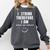 Anxiety Awareness Mental Health Top For Introvert Comfort Colors Sweatshirt Pepper