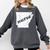 Arkansas Nursing Nurse Graduation Comfort Colors Sweatshirt Pepper