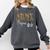 Army National Guard Papa Army National Guard Graduation Papa Comfort Colors Sweatshirt Pepper