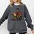 Attila The Hun Reading A Book Comfort Colors Sweatshirt Pepper