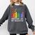 Awesome Like My Daughter Books Floral Proud Mom Women Comfort Colors Sweatshirt Pepper