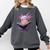 Axolotl Bookworm Reading Book Kawaii Graphic Comfort Colors Sweatshirt Pepper