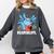 Axolotl Read Book Kawaii Reading Books For Men Women Comfort Colors Sweatshirt Pepper