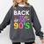 Back To The 90's Mixtape Era Nostalgia Retro 1990 90's Style Comfort Colors Sweatshirt Pepper