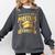 This Badass Has a Masters Degree College Graduation Comfort Colors Sweatshirt Pepper