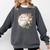 Barely Tolerable Book Lover Bookish Floral Bookworm Comfort Colors Sweatshirt Pepper