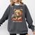 Bear Reading Book Glasses Library Zoo Teacher School Animal Comfort Colors Sweatshirt Pepper