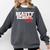 Beauty School Graduation Class Of 2018 Comfort Colors Sweatshirt Pepper