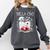 Bella Ciao Goodbye Beautiful Skull Book Of Dark Magic Occult Comfort Colors Sweatshirt Pepper