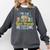 Some Of My Best Friends Are Fictional Book Lover Bookworm Comfort Colors Sweatshirt Pepper