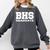 BHS High School Graduation Party Rival Game BHS Reunion Comfort Colors Sweatshirt Pepper