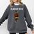 Bigfoot Graduation Shirt Class Of 2018 College Boys Comfort Colors Sweatshirt Pepper