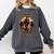 Bigfoot Sasquatch Lover Introvert Antisocial Humor Comfort Colors Sweatshirt Pepper
