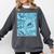Blue Comic Book Blue Graphic Comfort Colors Sweatshirt Pepper