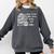 Boho Book Just A Girl Who Loves Books And Coffee Comfort Colors Sweatshirt Pepper