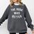 The Book Was Better Reading Literature Lover Comfort Colors Sweatshirt Pepper