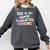 This Is My Book Character Costume Book Lover Groovy Comfort Colors Sweatshirt Pepper