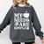 Book Coffee Dog Book My Needs Are Simple Men Women Kids Comfort Colors Sweatshirt Pepper