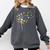 Book Dandelion Reading Lover Bookworm Bookish Librarian Read Comfort Colors Sweatshirt Pepper