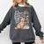 Book And Dog Lover Bookworm Reader Book Lover Comfort Colors Sweatshirt Pepper