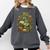 Book Dragon Reading Books Bookworm Fantasy Comfort Colors Sweatshirt Pepper