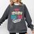Book Fair Queen Comfort Colors Sweatshirt Pepper