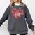 Book Heart Cute Read Book Reading Librarian Across America Comfort Colors Sweatshirt Pepper
