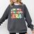 In My Book Keeper Era Librarian School Comfort Colors Sweatshirt Pepper