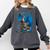 Book Lover Bookworm Reading Books Dragon Premium Tri-Blend Comfort Colors Sweatshirt Pepper
