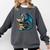 Book Lover Bookworm Reading Books Dragon Sci-Fi Character Comfort Colors Sweatshirt Pepper