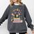 Book Lover Chibi Dragon With Big Red Glasses Bookworm Comfort Colors Sweatshirt Pepper
