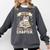 Book Lover Cute Cat Coffee Just 1 More Chapter Cozy Reading Comfort Colors Sweatshirt Pepper