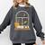 Book Lover Moonlight Reading Scene Night Comfort Colors Sweatshirt Pepper